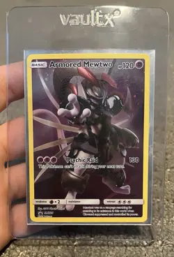 Pokemon TCG Armored Mewtwo SM228 Black Star Promo Card - Image 1