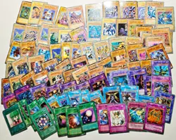 LOT OF 90+ VINTAGE YU-GI-OH! COUNTERFEIT BOOTLEG KNOCKOFF CARDS FUNNY YUGIOH - Image 1