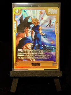 Vegeta FB09-093 Alternate Art Dual Evolution Dragon Ball Fusion Card Game - Image 1