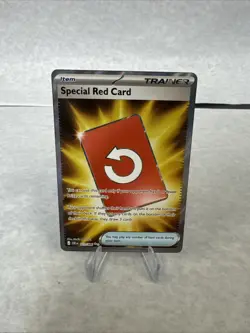 Special Red Card 113/086 Me04: Chaos Rising Holo - Image 1