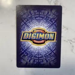 Digimon Digi Battle Series 3 Seraphimon Card BO-150 Gold Text Bandai 2000 - Image 2