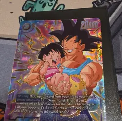 Bandai Dragon Ball Super Pan: GT FB03-125 SR Holo Promo Battle Card EN - Image 2