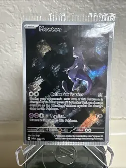 Mewtwo 052 Sv: Scarlet & Violet Promo Cards Holo (Sealed Promo Error) - Image 1