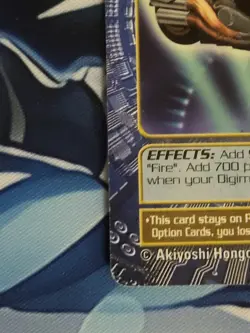 Digimon Card Beelze Motorcycle BO-324 Series 6 Digi-Battle Card - Image 3