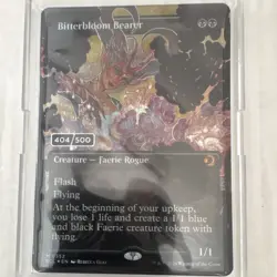 Magic: The Gathering Bitterbloom Bearer Serial Numbered ECL 404/500 - Image 1
