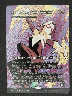 Spider-Gwen, Web-Warrior - Najeela, the Blade-Blossom (Borderless) Marvel - Image 1