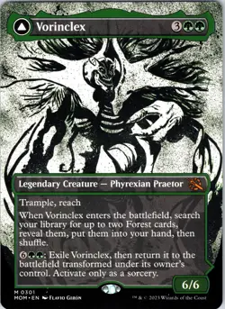 Vorinclex (Showcase) 301 Mythic March of the Machine Magic: The Gathering NM - Image 1