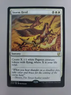 MTG Storm Herd Commander 2019 Regular Rare - Image 1