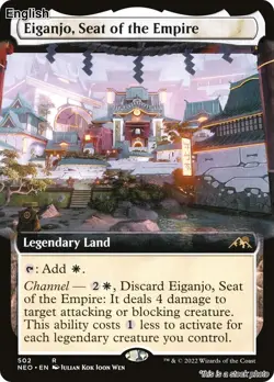 Eiganjo, Seat of the Empire (Extended Art) EN [NEO - 502] - NM TCG MTG - Image 1