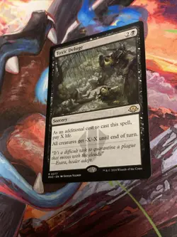 MTG Magic: The Gathering Modern Horizons 3 TOXIC DELUGE Rare Sorcery MTG Mint - Image 2