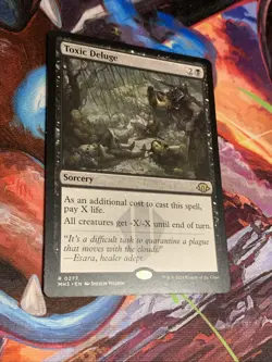 MTG Magic: The Gathering Modern Horizons 3 TOXIC DELUGE Rare Sorcery MTG Mint - Image 3