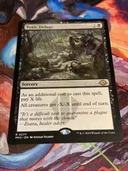 MTG Magic: The Gathering Modern Horizons 3 TOXIC DELUGE Rare Sorcery MTG Mint - Image 4