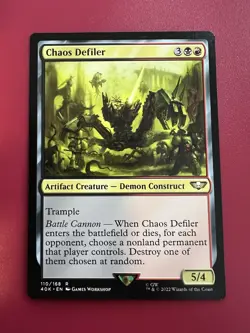 *** Chaos Defiler *** Universes Beyond: Warhammer 40,000 NM MTG English - Image 1