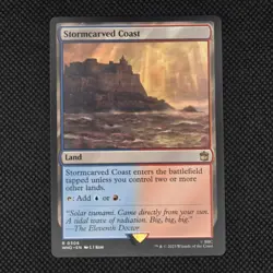 Stormcarved Coast 308 Rare Universes Beyond: Doctor Who Magic: The Gathering NM - Image 1