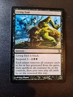 Wizards of the Coast Magic: The Gathering Living End TSR Black Mythic 121 - Image 1