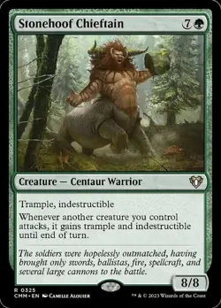 1 x Stonehoof Chieftain - Commander Masters - NM-Mint - MTG - Image 1