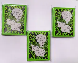 Pokemon New Lot Of 3 Packs Of Perfect Order Sleeves (195 Total) - Image 1