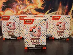 Pokemon TCG Scarlet & Violet 151 English Booster Bundle Factory Sealed - Image 1