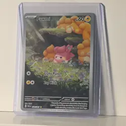 The Pokemon Company Pawmi 226/091 SV Paldean Fates Illustration Rare Holo - Image 1