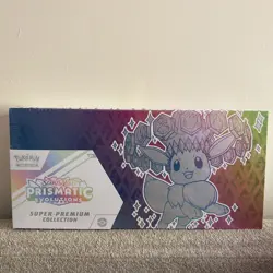 Pokemon Prismatic Evolution Super Premium Collection Sealed New - Image 1