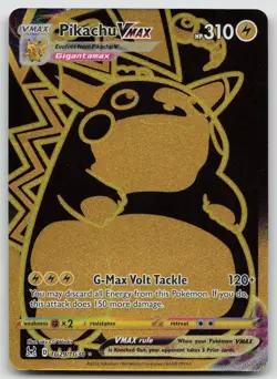 Pikachu VMAX TG29/TG30 Secret Rare Lost Origin Trainer Gallery Pokemon Holo NM - Image 1
