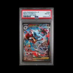 Pokemon JP Slab Mega Lucario EX 088 PSA 8 Near Mint 2025 - Image 1