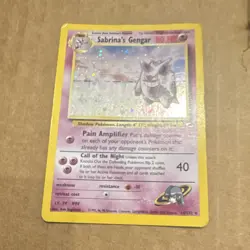 Sabrina's Gengar 14/132 Gym Heroes Holo Rare English Unlimited holofoil - Image 1