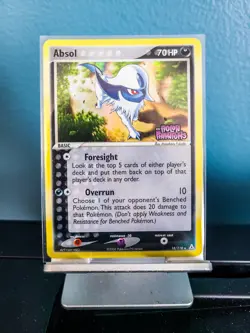 Pokemon TCG Absol 18/110 Holon Phantoms Reverse Holo Rare 2006 LP - Image 1