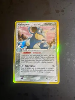 Pokemon TCG Nidoqueen 7/101 EX Dragon Frontiers Holo - Image 1