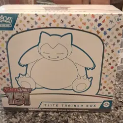 Pokemon TCG Scarlet & Violet 151 Elite Trainer Box Snorlax Promo 2023 - Image 1