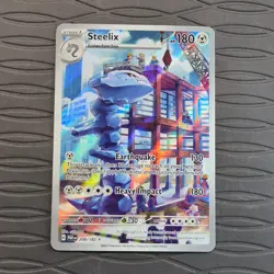 Steelix 208/182 Paradox Rift Illustration Rare Pokemon TCG - Image 1