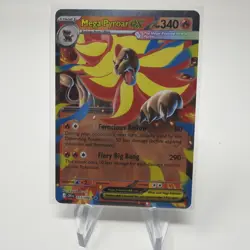 The Pokemon Company Mega Pyroar EX 015/086 UR Holo EN HP340 - Image 1