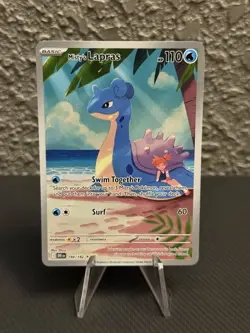 Pokemon TCG Misty's Lapras Sv10 Destined Rivals Illustration Rare Holo 194/182 … - Image 1