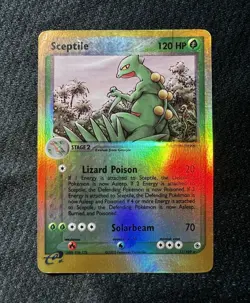 Nintendo Sceptile 11/109 EX Ruby & Sapphire Reverse Holo Rare 120 HP ENG 2003 - Image 1