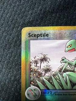Nintendo Sceptile 11/109 EX Ruby & Sapphire Reverse Holo Rare 120 HP ENG 2003 - Image 4