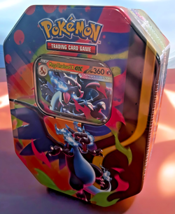 POKEMON TCG MEGA CHARIZARD X EX TIN NEW FACTORY SEALED FAST SHIPPING! - Image 1