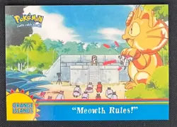 Pokemon 2000 Topps #OP13 "Meowth Rules!" TV Series 3 - Image 1