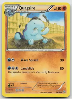 Quagsire 39/98 Ancient Origins Pokemon NM Common - Image 1