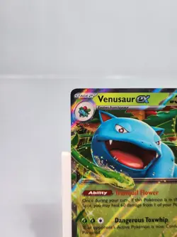 Venusaur ex 003/165 Double Rare Scarlet & Violet 151 Pokemon - Image 2