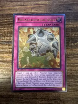 Yu-Gi-Oh Breakthrough Skill CBLZ-EN078 1st Edition Ultimate Rare LP - Image 1