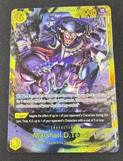 Marshall.D.Teach SEC op16-119 The time of battle ONE PIECE TCG OP-16 - Image 1