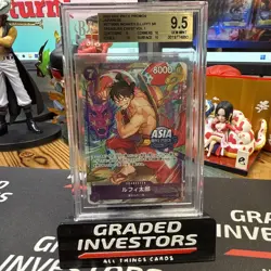 Luffy Tarou ST18005 One Piece Treasure Chest Vol.1 ASIA EXCLUSIVE BGS9.5 Gem - Image 1