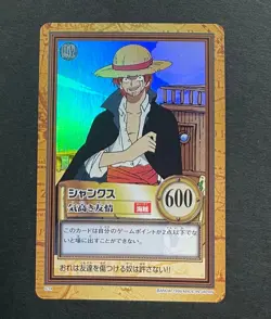 One Piece Carddass Hyper Battle First Edition 1999 Bandai Shank - Image 1