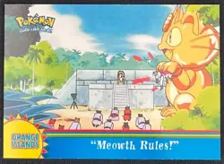 Pokemon 2000 Topps #OP13 "Meowth Rules!" TV Series 3 - Image 1