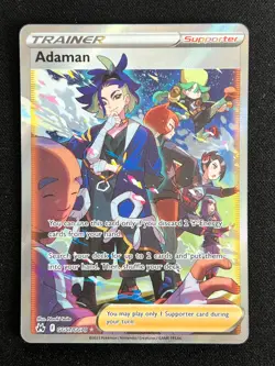 ✨ Adaman Full Art Trainer Galarian Gallery Holo GG57/GG70 Pokemon Crown Zenith - Image 1