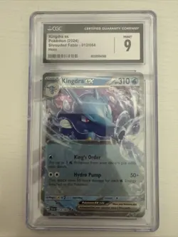 Lot of 3 Graded Pokemon Cards - Image 3