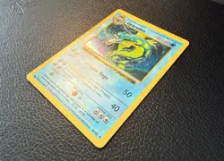 1999 POKEMON TCG GYARADOS HOLO BASE SET SHADOWLESS UNLIMITED RARE 6/102 LP/NM - Image 2