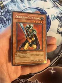 (CT1) YUGIOH OBNOXIOUS CELTIC GUARD CT1-EN006 ULTRA/SECRET LIMITED MISPRINT MP - Image 2