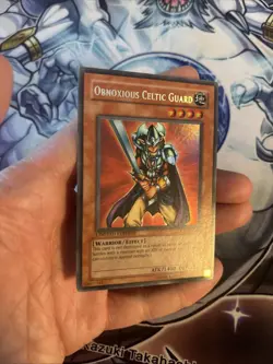 (CT1) YUGIOH OBNOXIOUS CELTIC GUARD CT1-EN006 ULTRA/SECRET LIMITED MISPRINT MP - Image 3