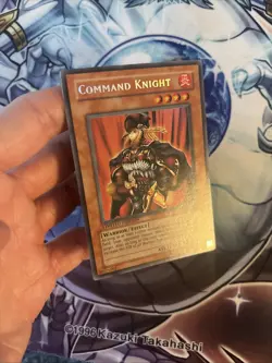 (CT1) Yugioh Command Knight CT1-EN003 Secret/Ultra Misprint Limited Edition VLP - Image 3